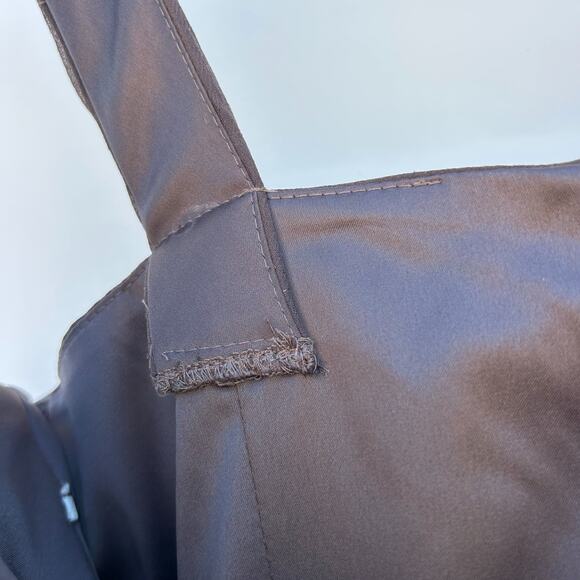 Elegant Navy Blue Mini Dress with Gold Accents - Picture 8 of 8